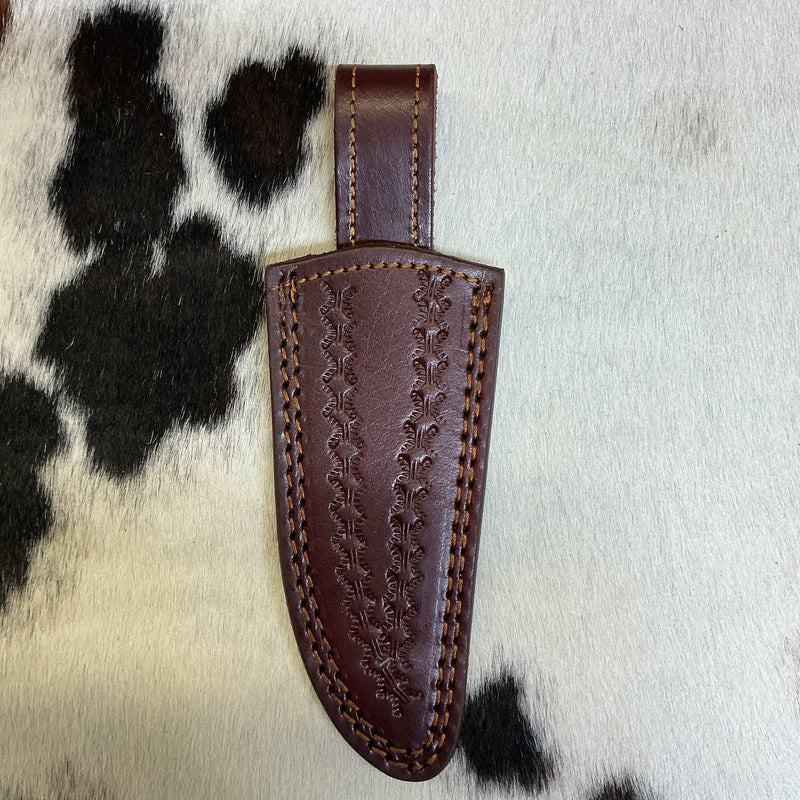 Vertical Leather Knife Sheath