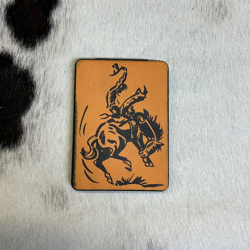 Hand Painted Compact Mirror