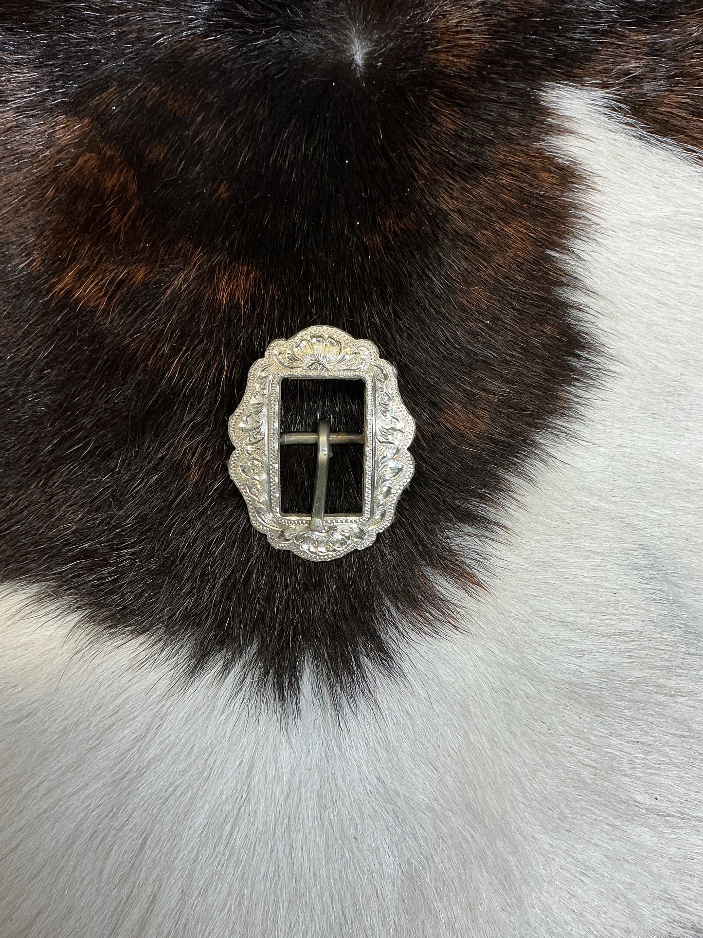 Sterling Silver 5/8" Scalloped Buckle