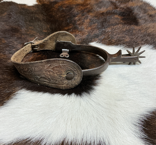Early Buerman Spurs & Straps