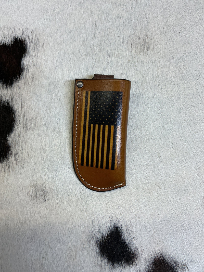 American Flag Knife Sheath