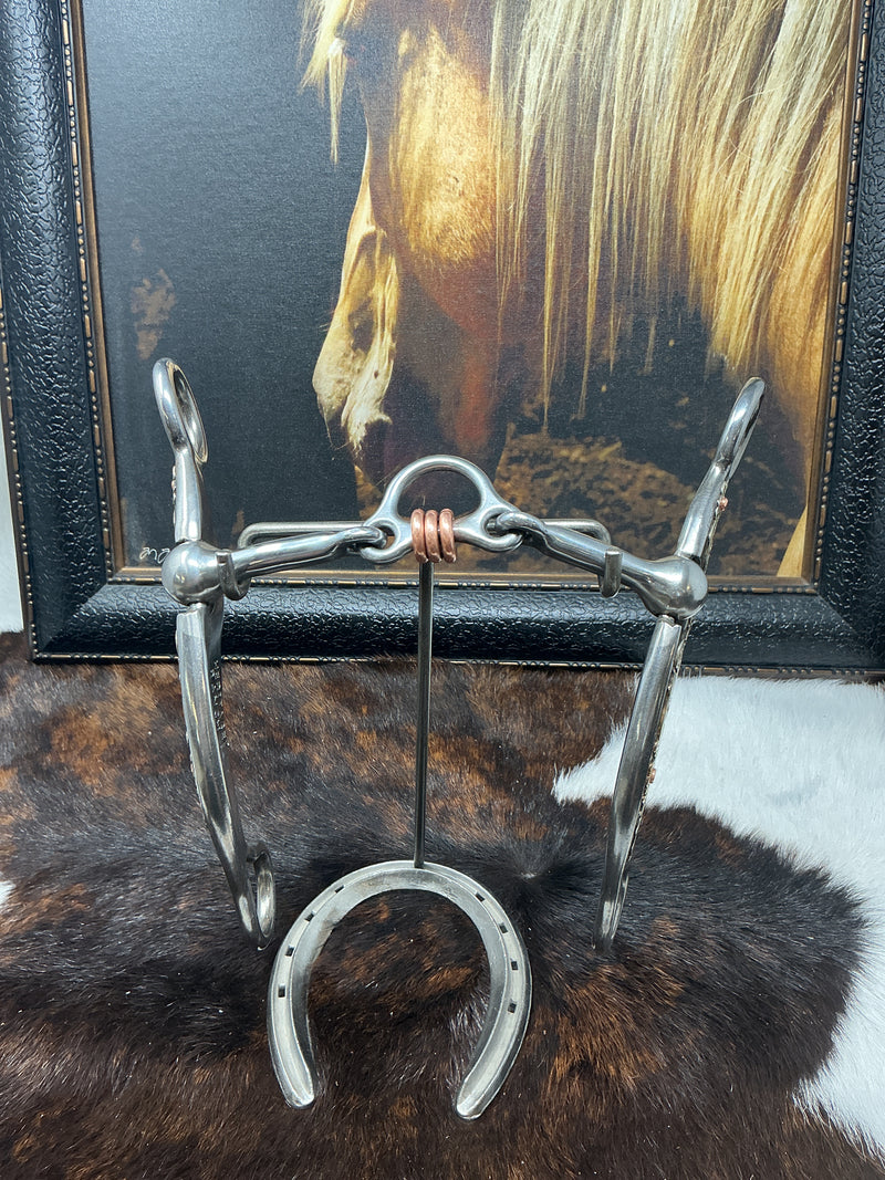 HR06- Cricket Port Mouth Bit w/Copper Rings
