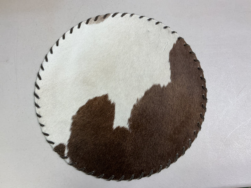 Cowhide Placemat - Round