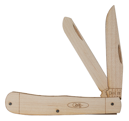 Case Wooden Trapper Knife Kit