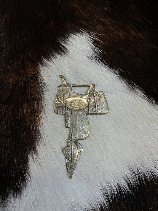 Vintage Saddle Fob by H.W. Starr