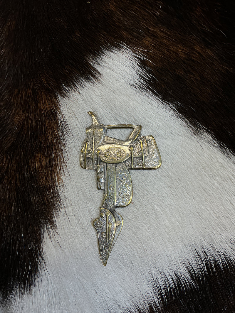 Vintage Saddle Fob by H.W. Starr