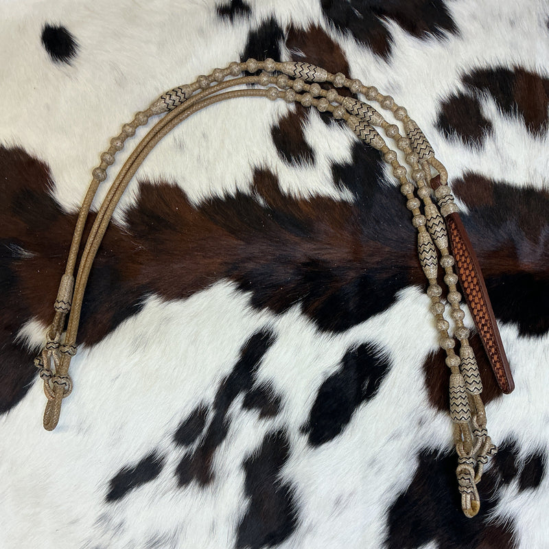 12 Plait Oklahoma w/Accent Reins & Romal
