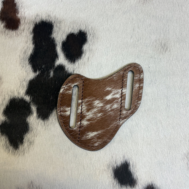 Pocket Knife Hair On Cross Draw Sheath
