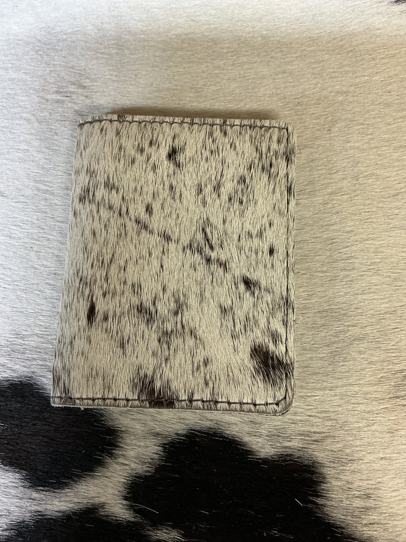 Cowhide Bi-Fold Wallet