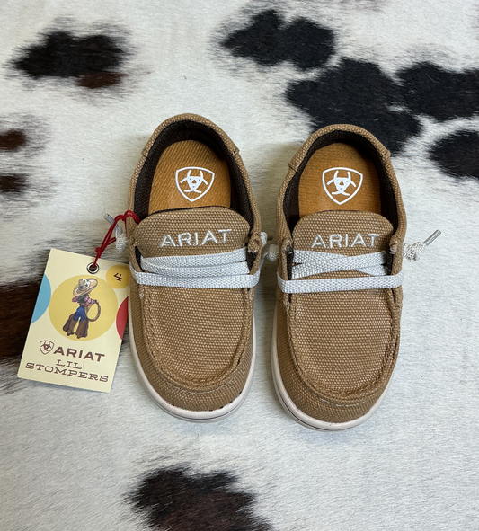 Ariat Toddler Lil' Stompers Tan Canvas