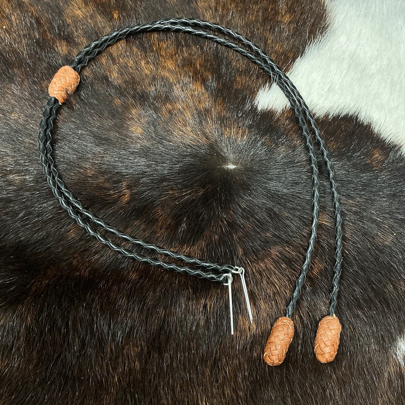 Braided Leather Stampede String