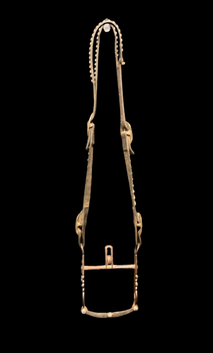 Vintage August Buermann Bit w/Split Ear Headstall