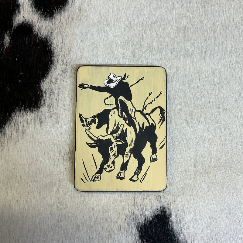 Hand Painted Compact Mirror