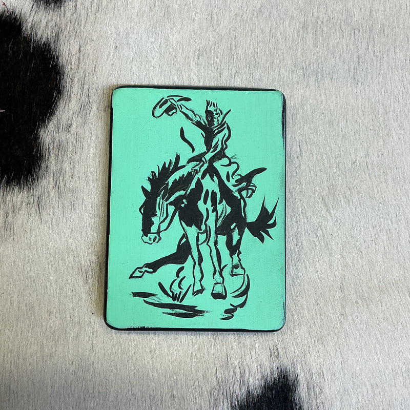 Hand Painted Compact Mirror