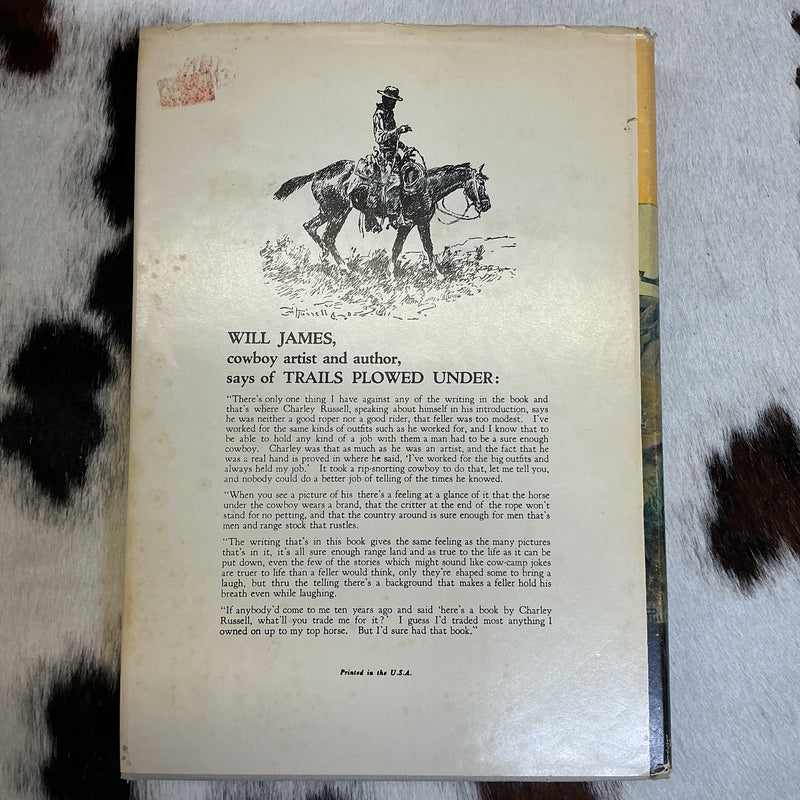 Charles M. Russell "Trails Plowed Under" Hardcover