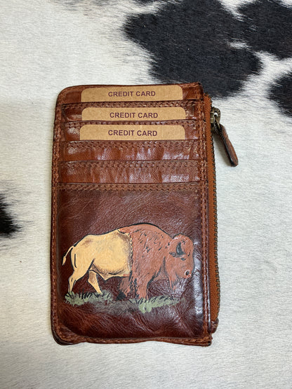 Hand Painted Card Wallets