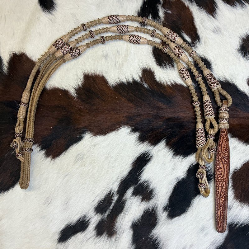 16 Plait Santa Ynez Reins & Romal