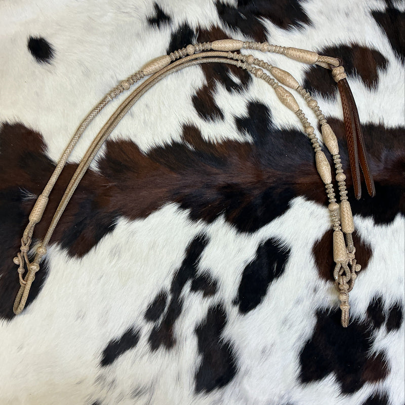 12 Plait Reins & Romal