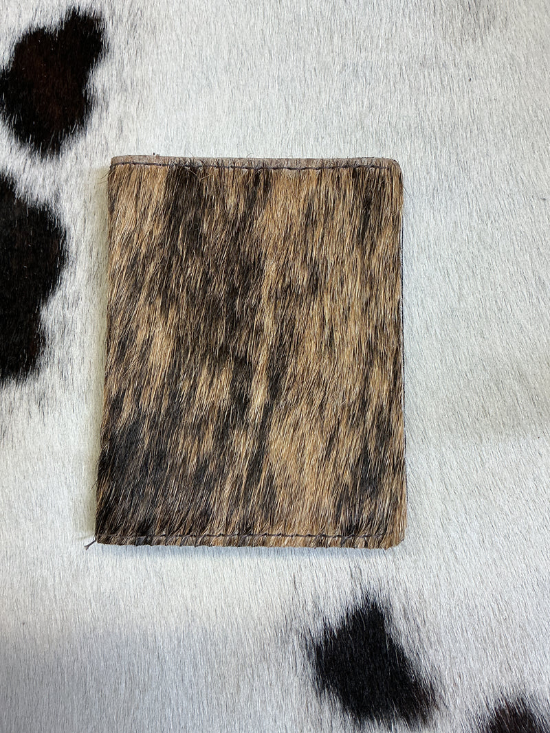Cowhide Bi-Fold Wallet