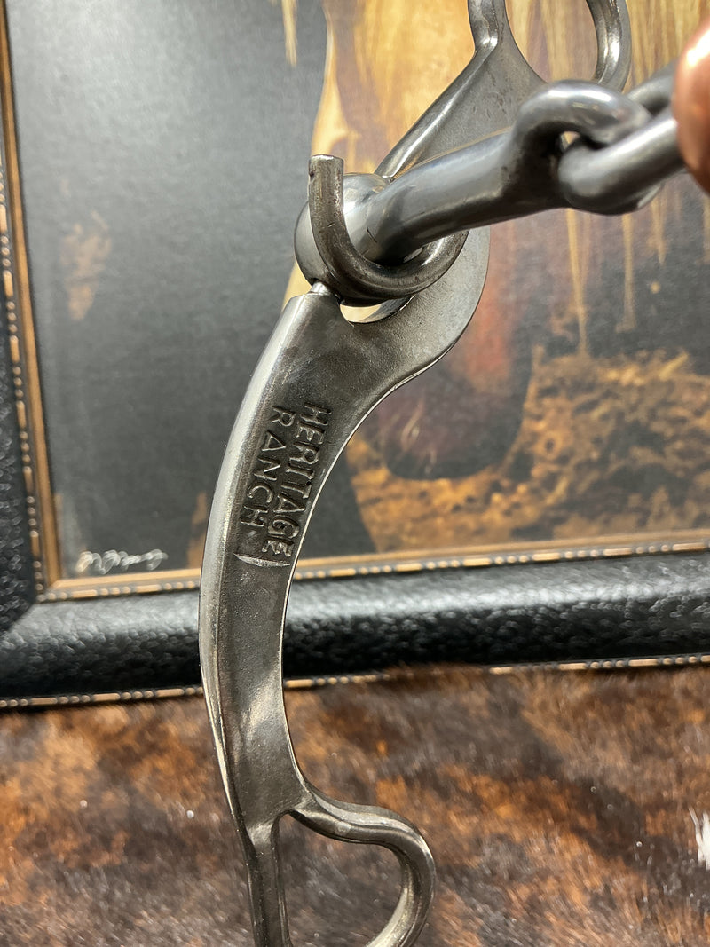 HR06- Cricket Port Mouth Bit w/Copper Rings