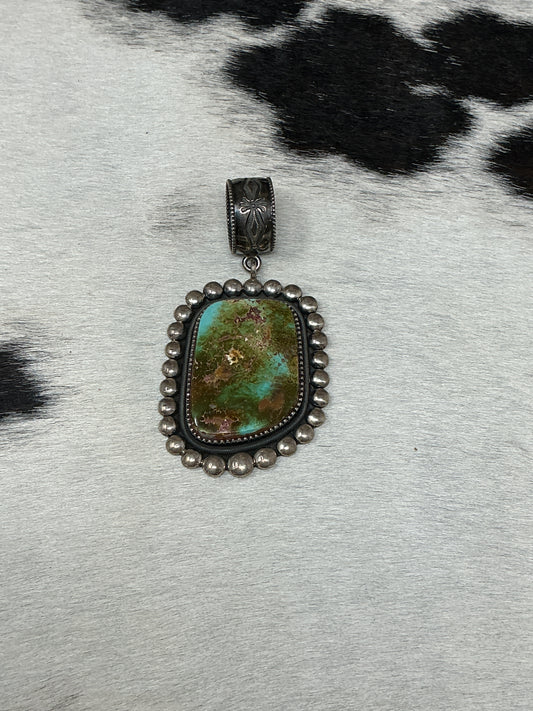 Sterling & Turquoise Pendant