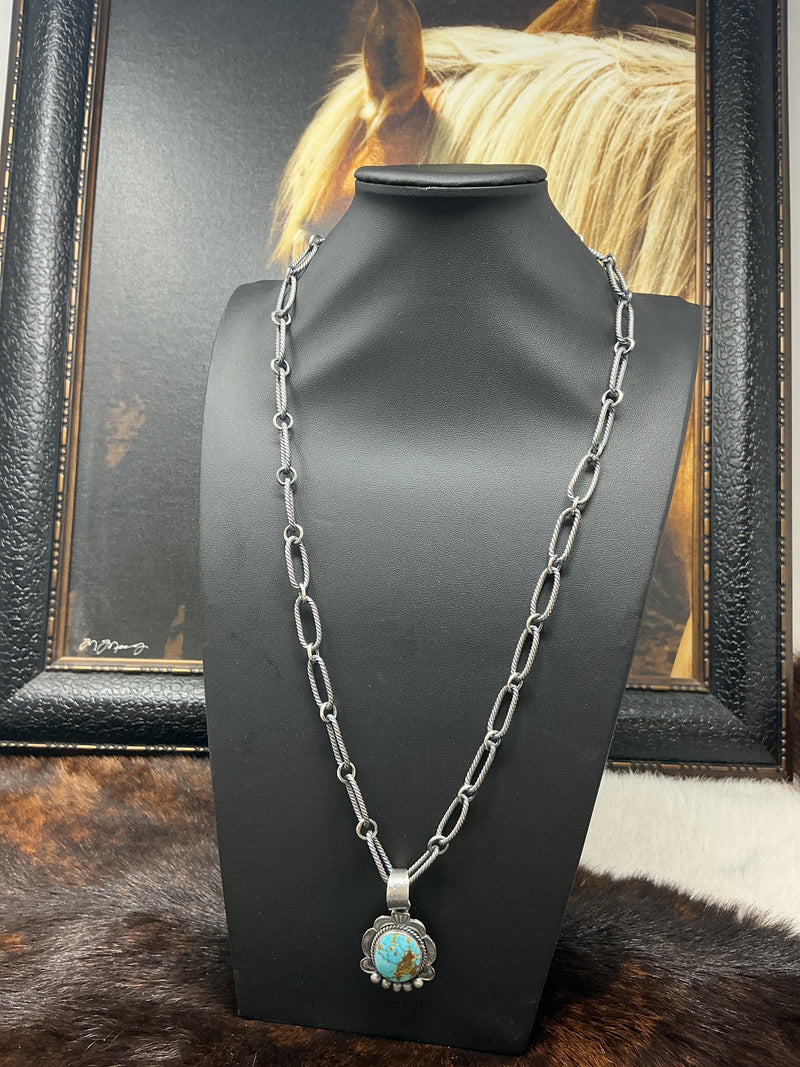 Turquoise Pendant Necklace