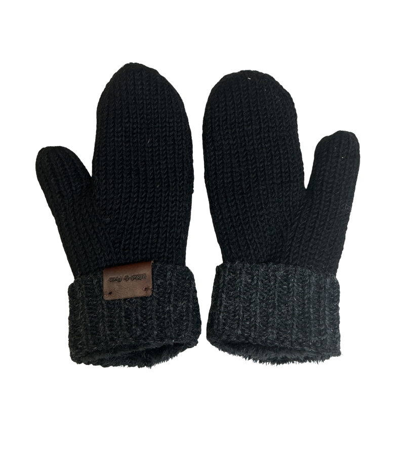 Mittens Black/Charcoal