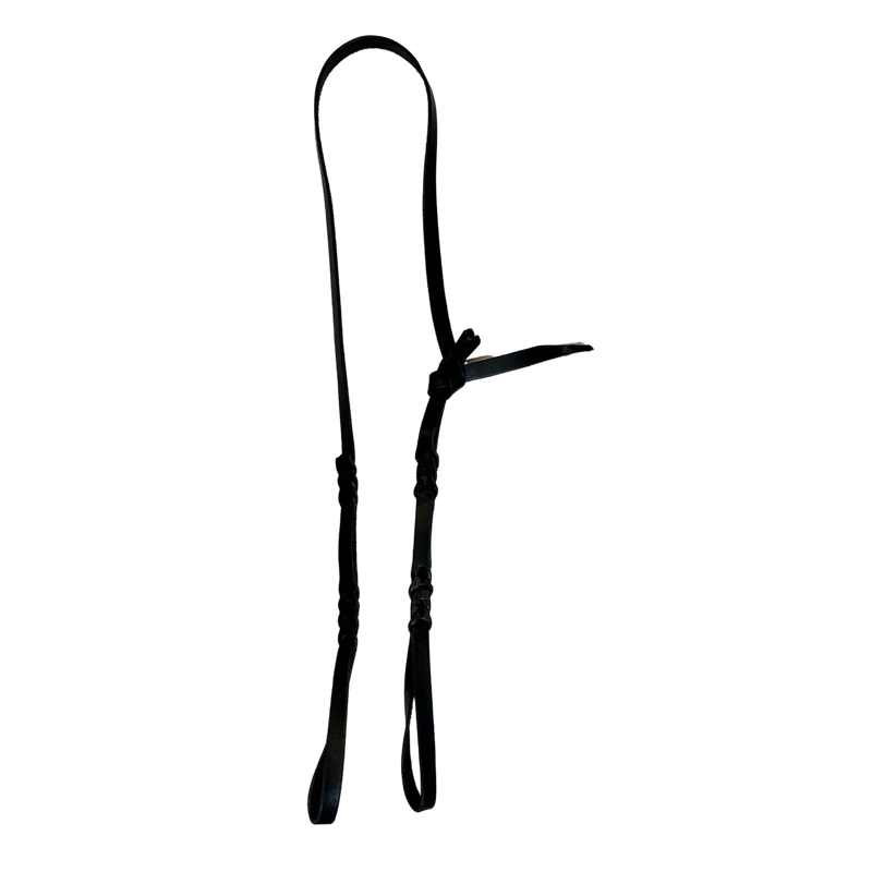 1/2" Black Leather Hanger