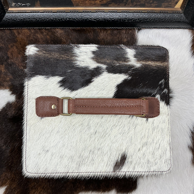 Hair On Hide Locking Jewelry Case