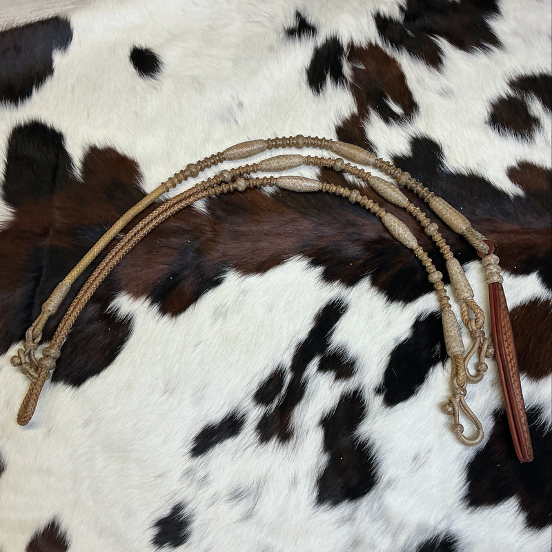 8 Plait Reins & Romal
