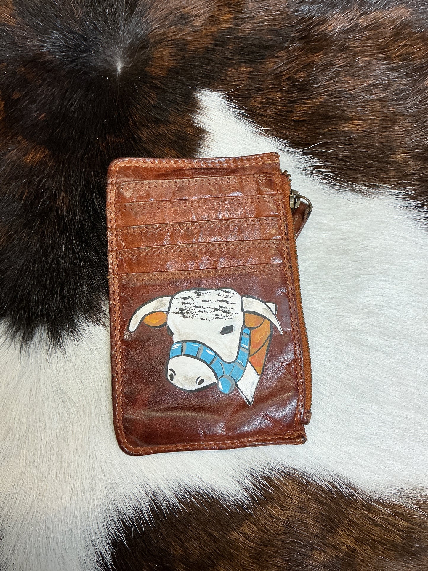 Hand Painted Card Wallets