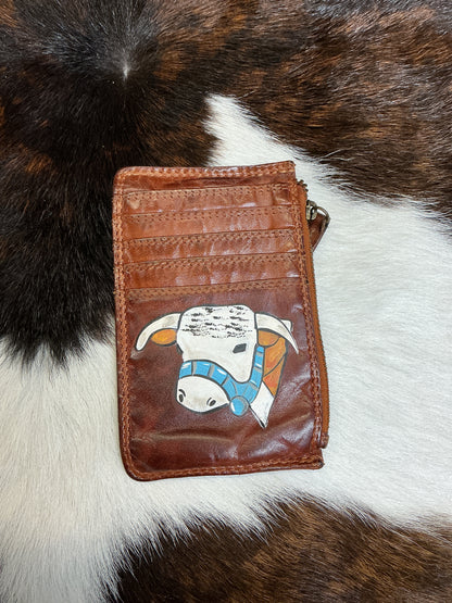 Hand Painted Card Wallets