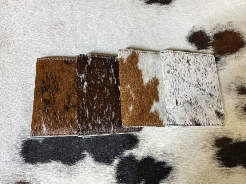 Cowhide Bi-Fold Wallet