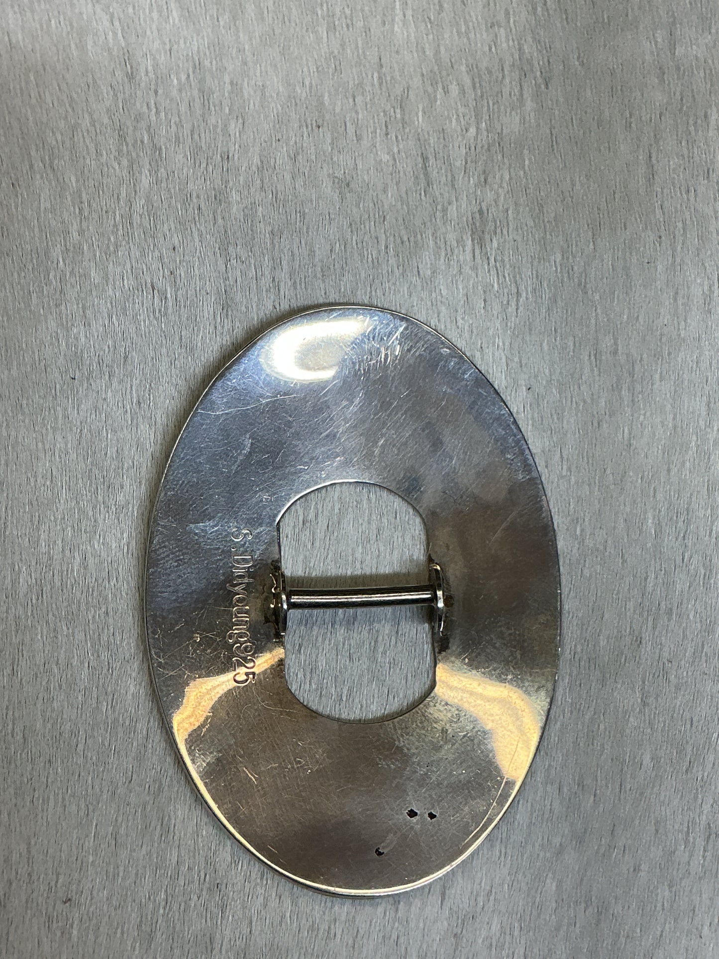 Sterling Silver Scarf Slide