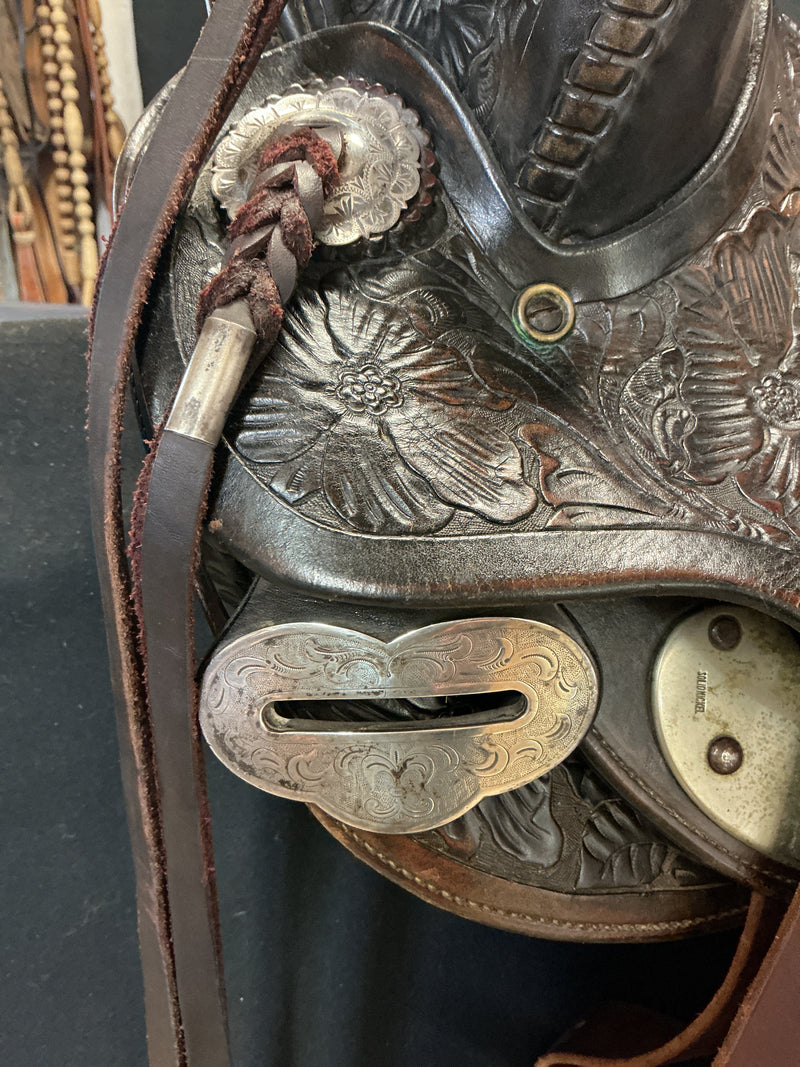 Keystone Bros. 13 1/2" Show Saddle w/Silver