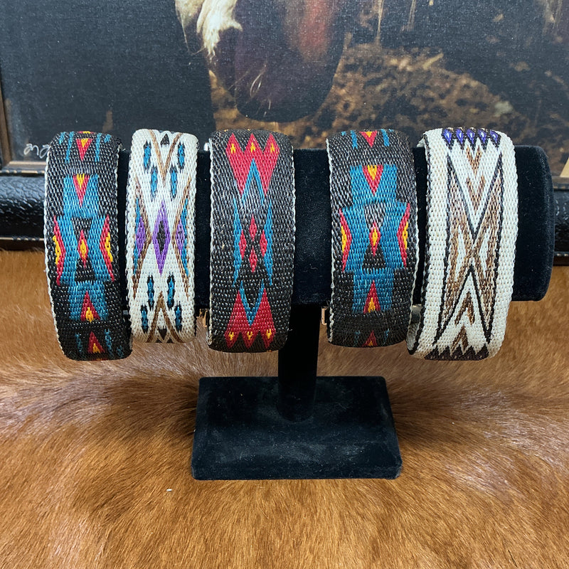Hitched Horsehair Cuff Bracelet