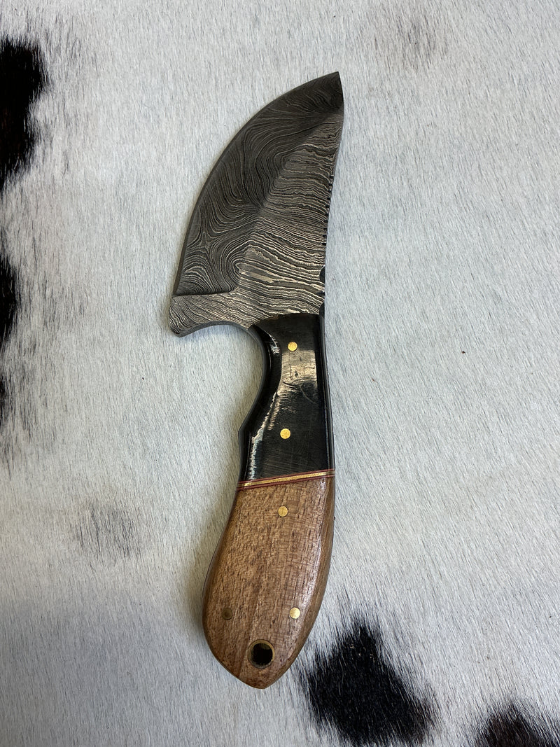 Fixed Blade Damascus Skinner Knife