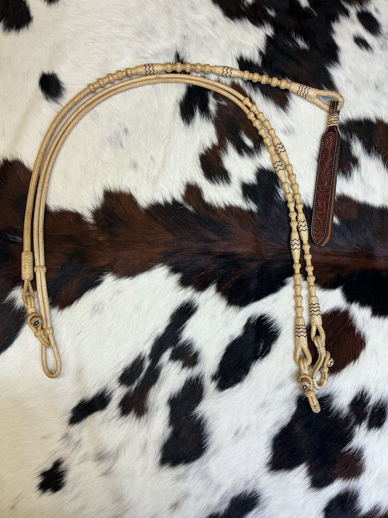 32 Plait 58" Oklahoma w/Accents Reins & Romal