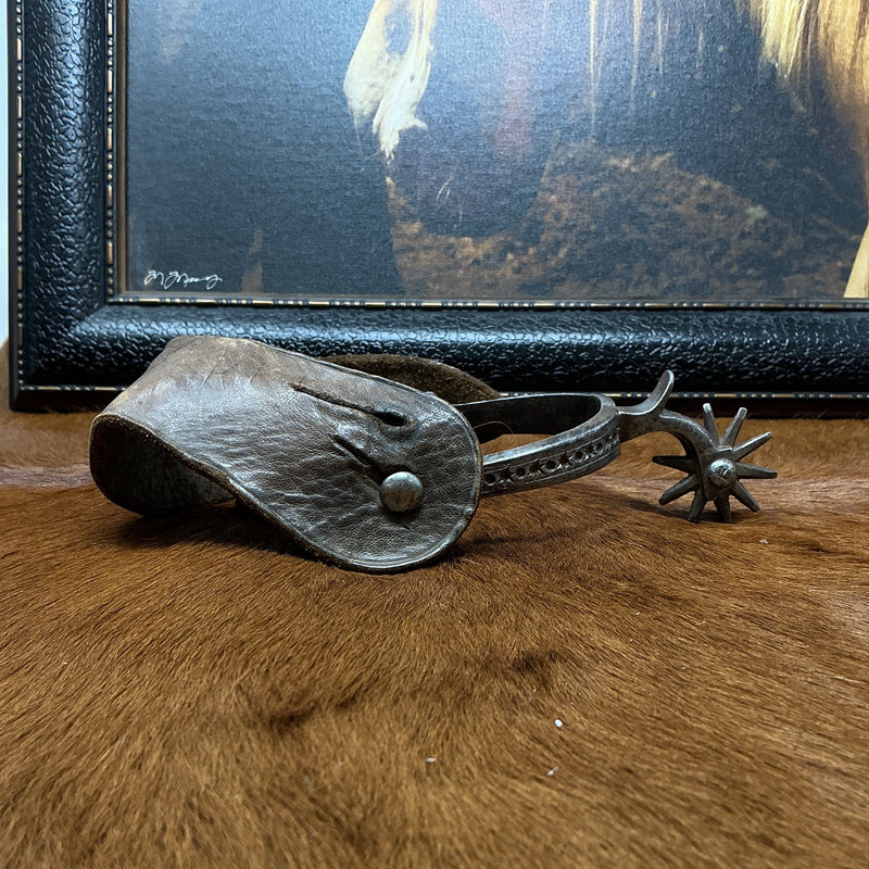 Vintage North & Judd Spurs w/Straps