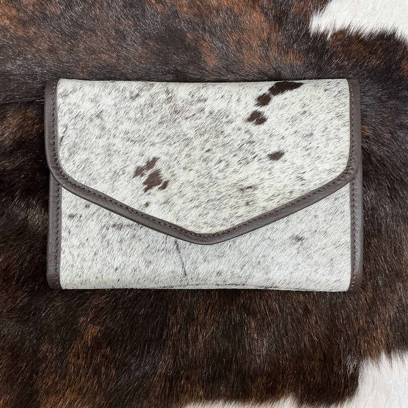 Premium Hair-On Hide Envelope Jewelry Case