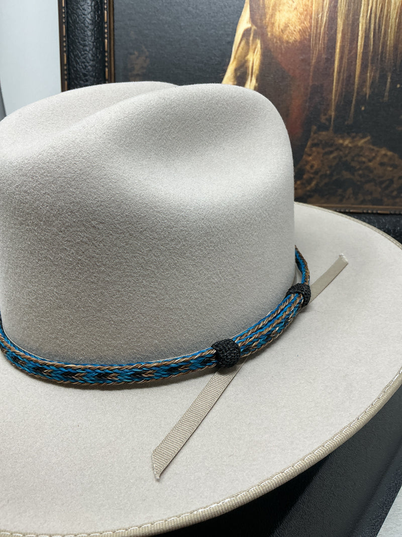3 Strand Horsehair Hat Band with Knots