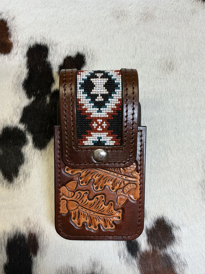 Oak Leaves w/Beading Phone Case