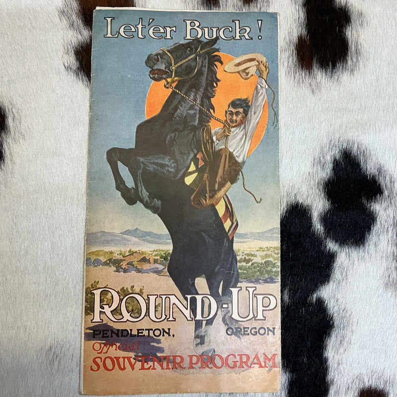 1920 Official Souvenir Program of the Pendleton Round-Up