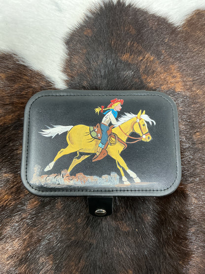 Hand Painted Jewelry Case - Small Rectangle