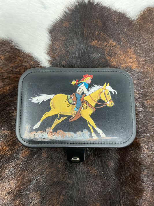 Hand Painted Jewelry Case - Small Rectangle