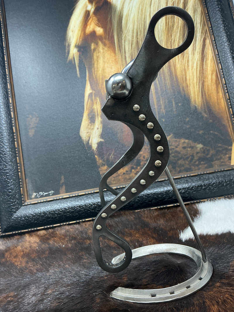 HR07- Ported Mouth Bit w/Copper Roller