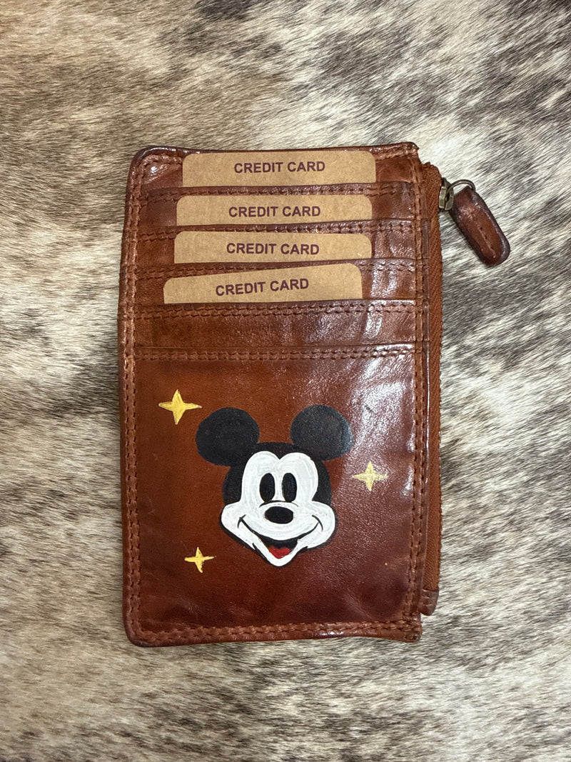 Hand Painted Card Wallets