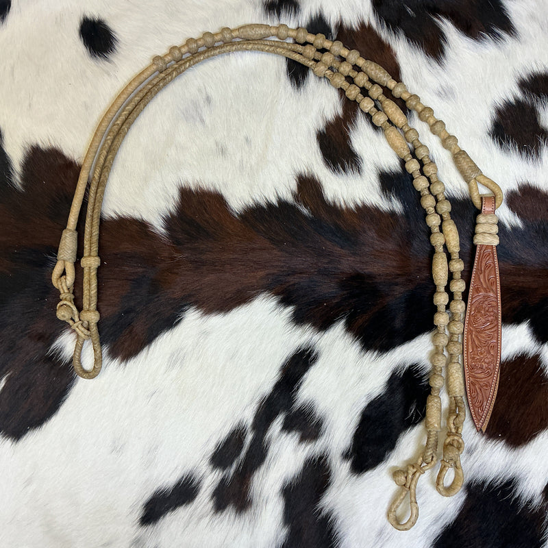 12 Plait Cowboy Reins & Romal