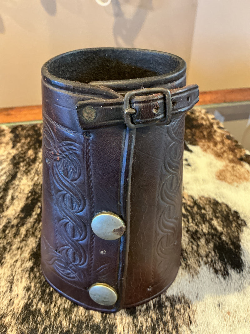 Vintage Leather Cuffs