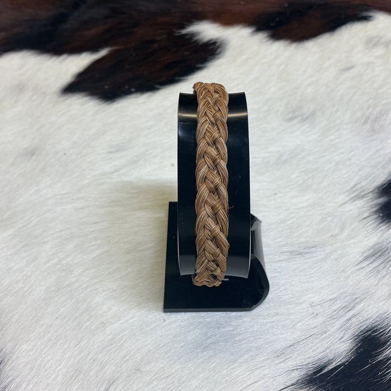 Flat Braided Horsehair Bracelet